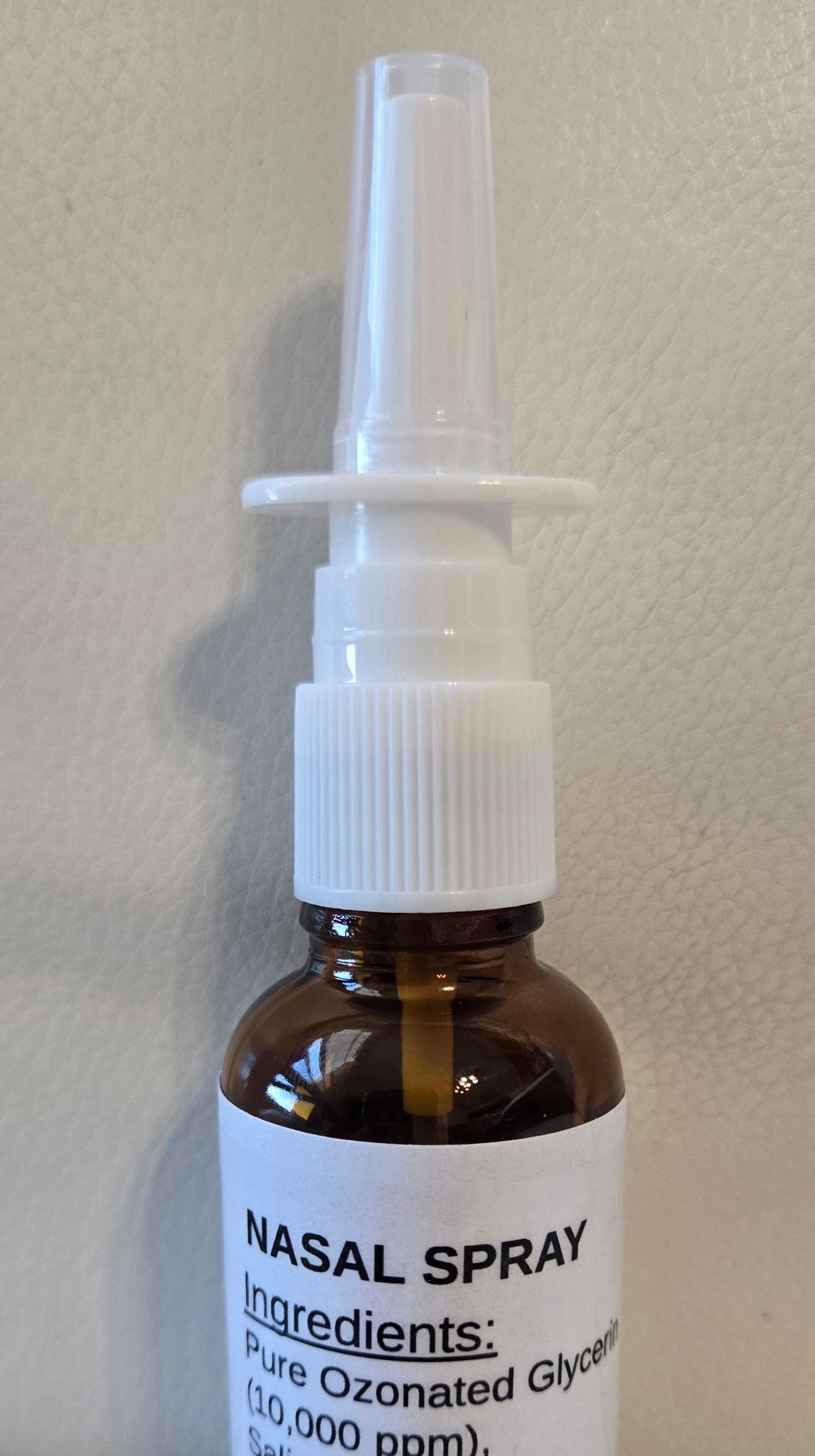 Nasal Spray - Ozonated Glycerin in Colloidal Silver 1 oz