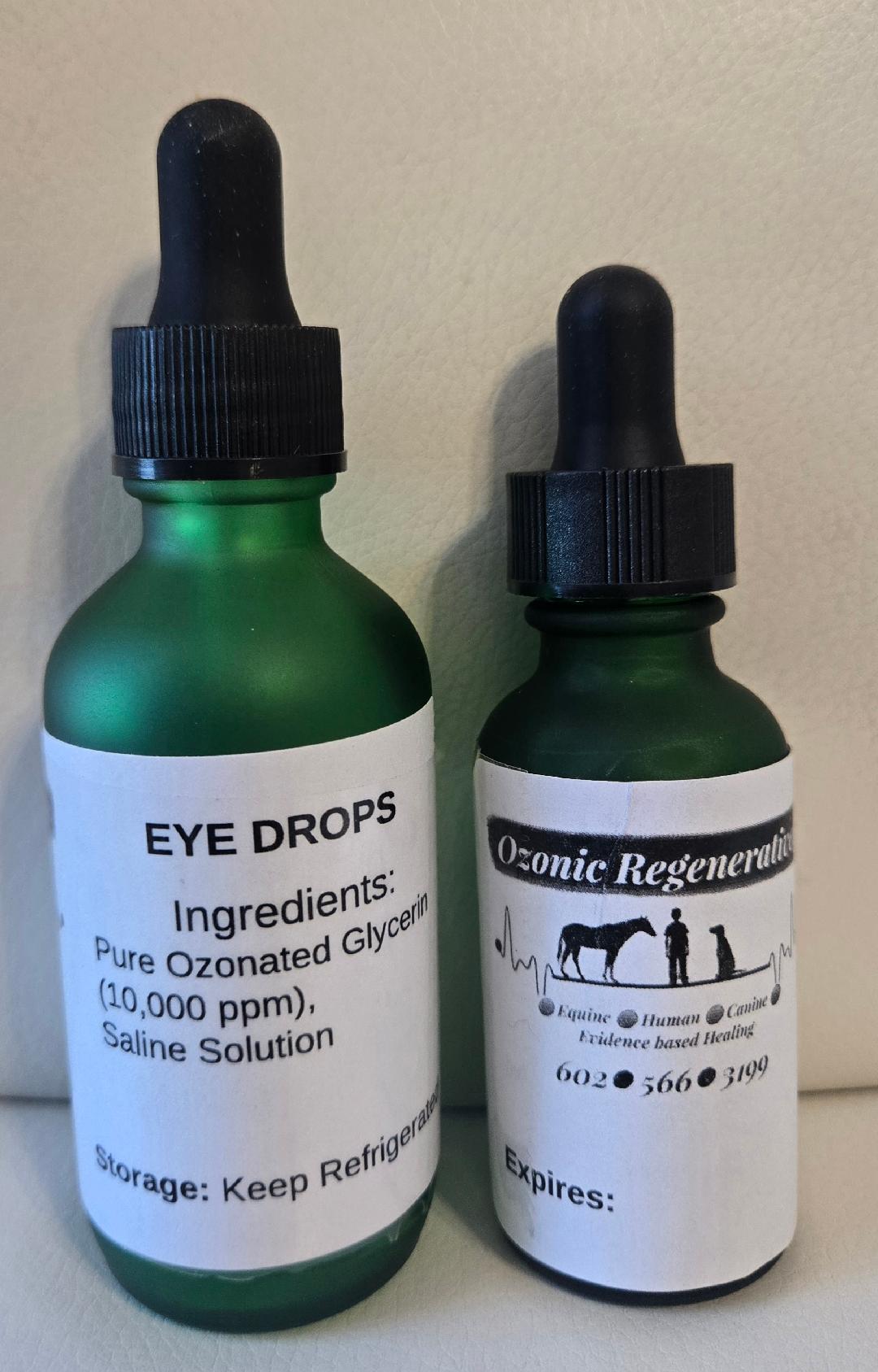 Eye Drops - Ozonated Glycerin in Saline 4 oz