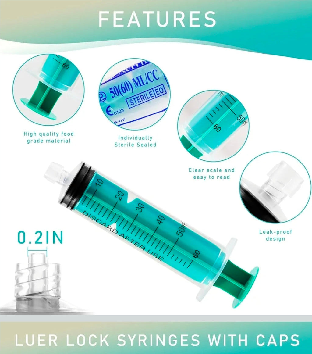 60 ml Luer Lock Syringe
